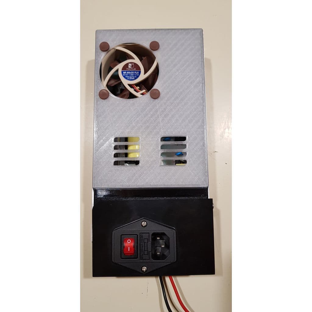 Защитный кожух для вентилятора Noctua на блок питания Ender 3