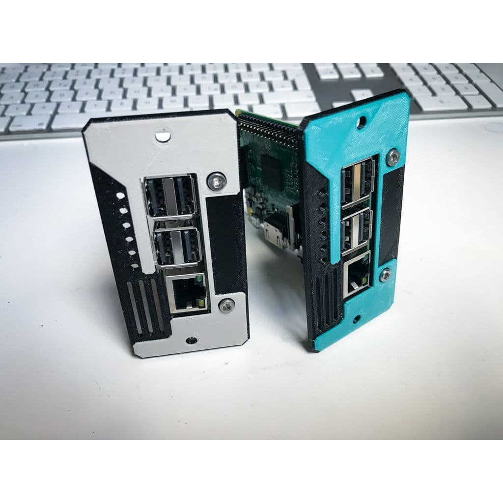 Крепление Raspberry Pi в стойку 19 дюймов