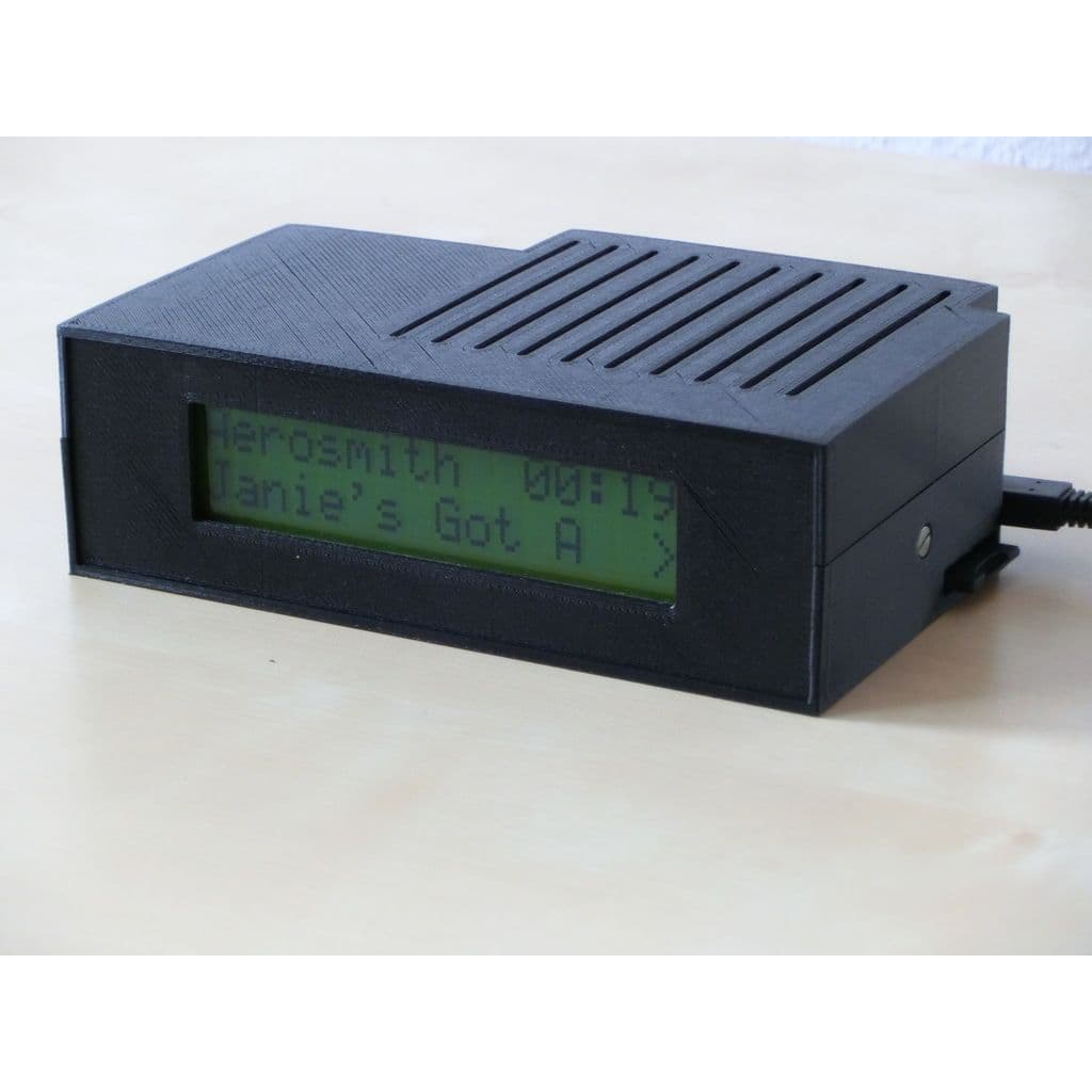 Корпус для музыкального плеера на базе Raspberry Pi