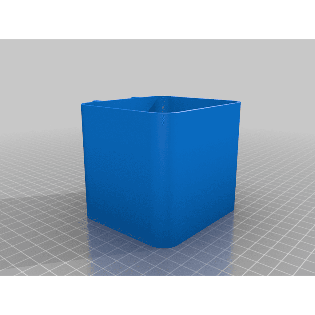 Коробка на перфопанель 90×80×80 мм