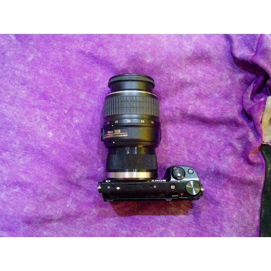 Переходник объектива Nikon F на камеру Sony E — фото 3