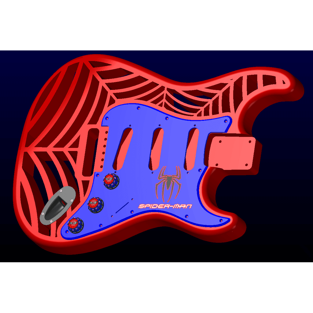Печатная гитара Spidocaster — фото 2