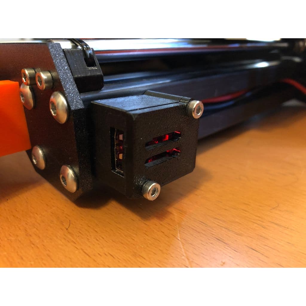 Корпус блока питания USB для T-образных профилей