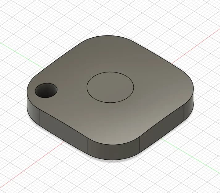 Чехол для трекера Tile Mate 2024 с кольцом и утопленной кнопкой — фото 12