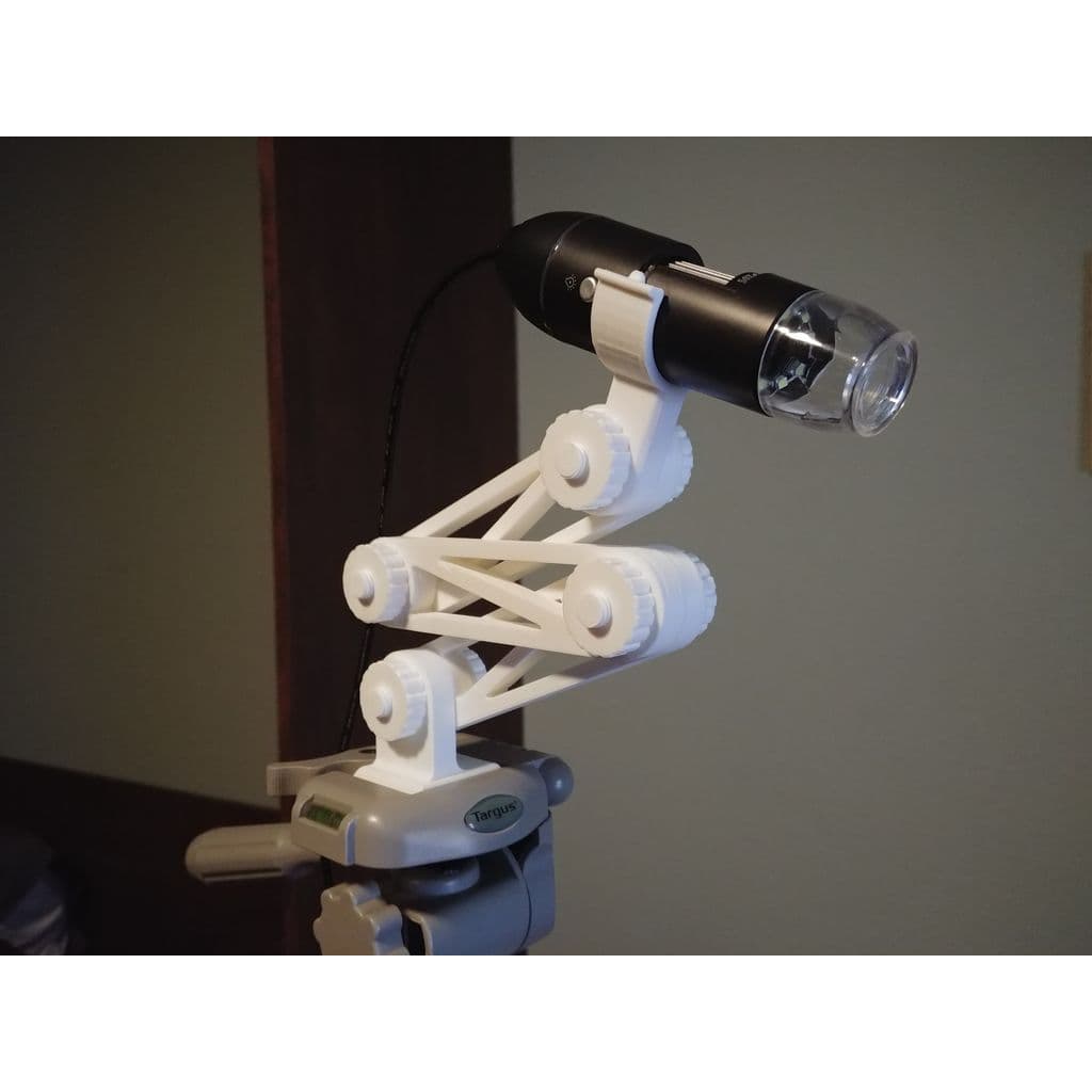 Стойка для USB-микроскопа с ручкой зума