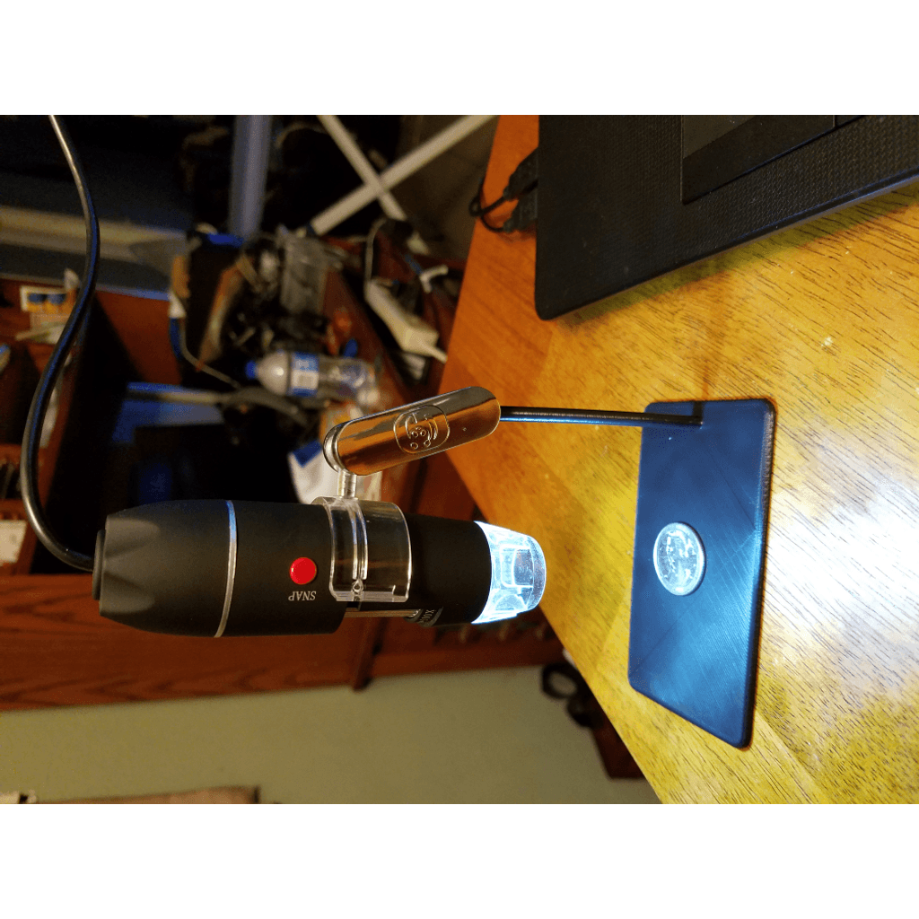 Подставка для микроскопа с USB-подключением