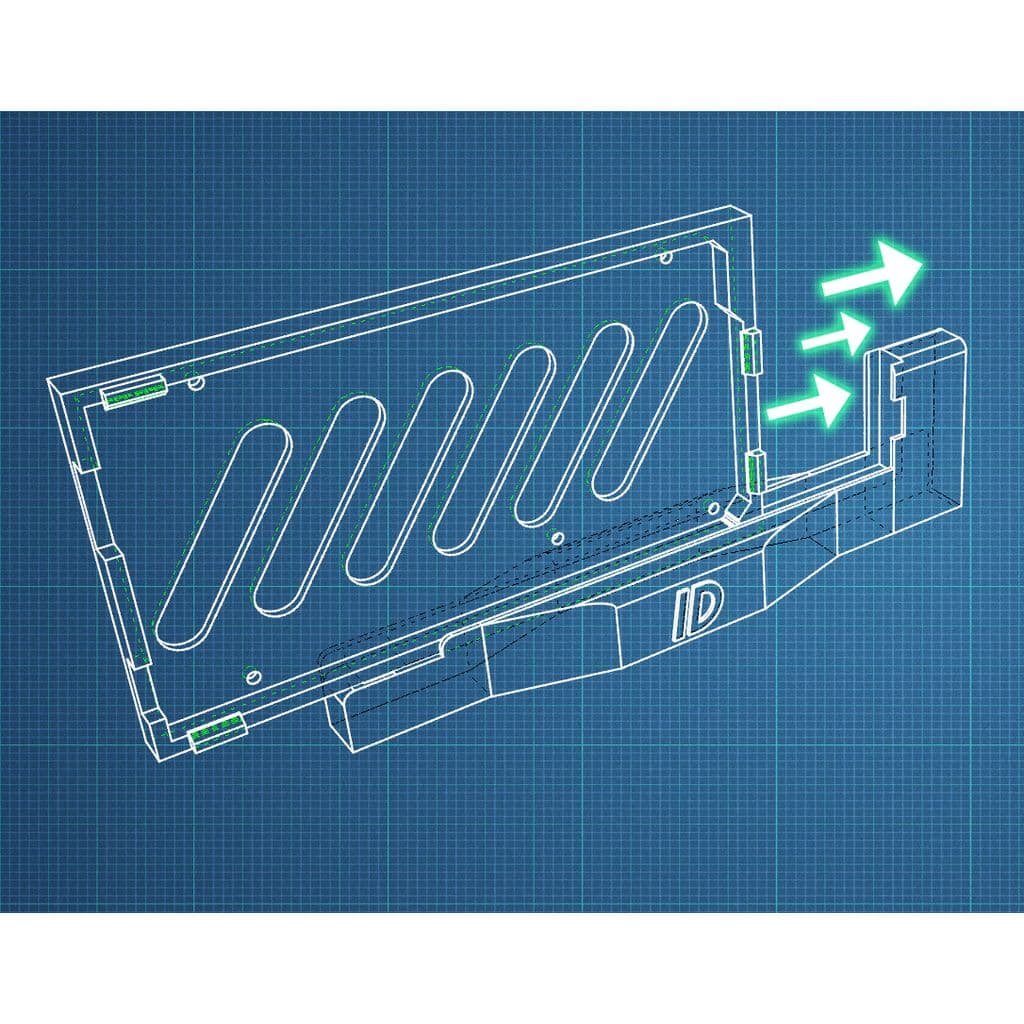 Вертикальная подставка для Arduino Mega 2560
