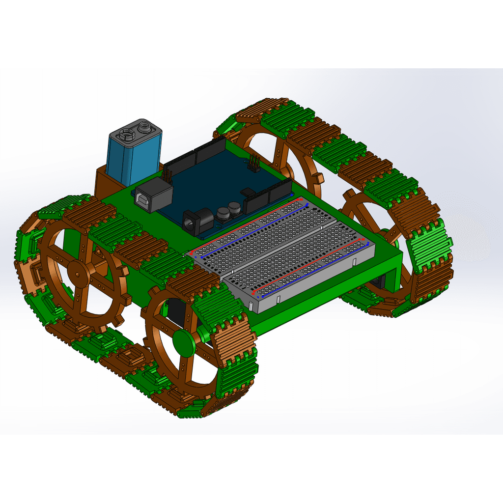 Робот Wa-One на базе Arduino
