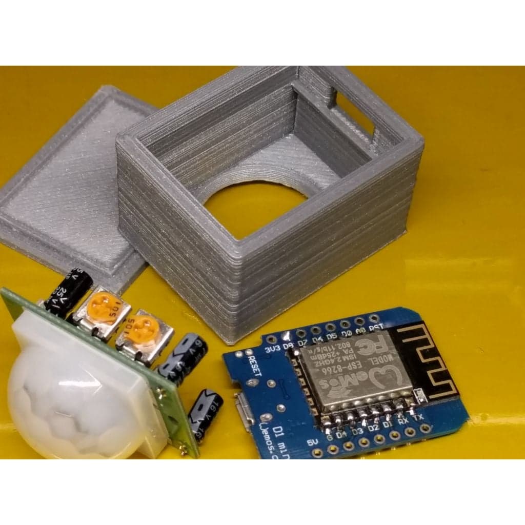 Корпус для платы WeMos D1 Mini и датчика движения — фото 3
