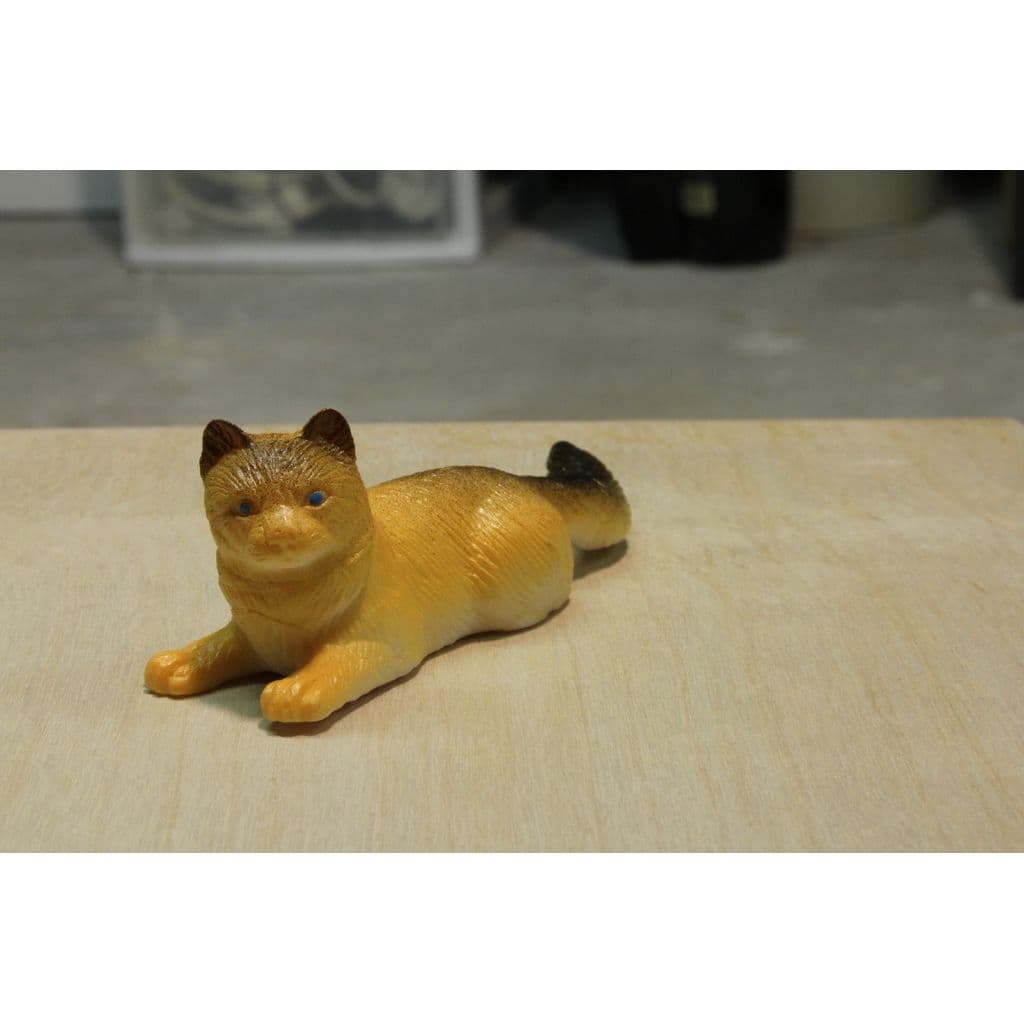Жёлтый кот (3D-скан)